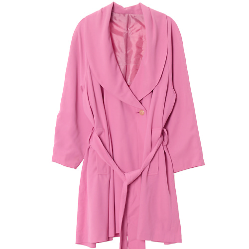 JPNBELLE BOUDOIR 핑크 코트